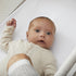 Shnuggle Air Lite Bedside Crib with Mattress- Taupe